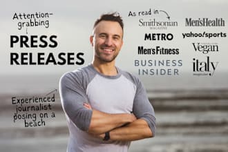 write you a press release that journalists will read