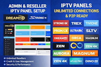 design your iptv logo, tivimate, ibo player and ios rebrand
