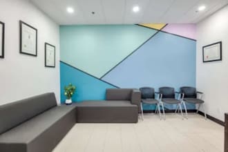 design medical clinic floor plan and 3d rendering