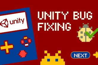 fix bugs and errors in your unity 2d or 3d game