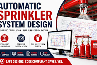automatic sprinkler system design hydraulic calculation fire suppression system