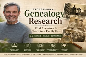 do US UK irl genealogy research, find ancestors and trace family tree, history