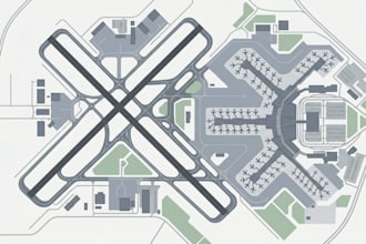design vector airport maps terminal maps transportation hub map map illustration