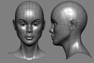 retopology your 3d model, unwrap with best uv mapping and texturing or rigging