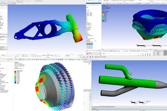 do ansys fea, cfd, mechanical cad design, thermal analysis and flow simulation