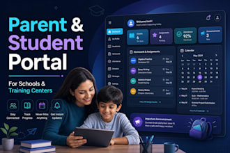 build a parent and student portal for schools and courses
