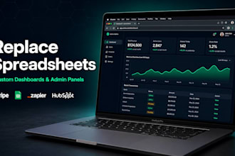 build a custom internal dashboard or admin panel with API integration