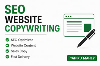 write SEO website copy that converts visitors into customers