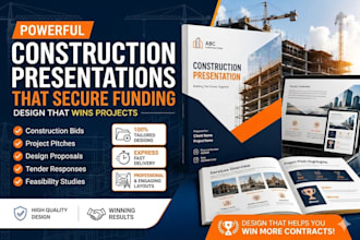 design a construction company presentation