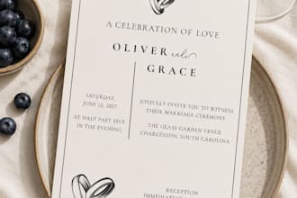 design greeting, birthday,  weddings card template for you
