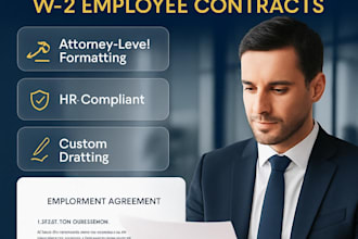draft a professional US employment agreement or offer letter