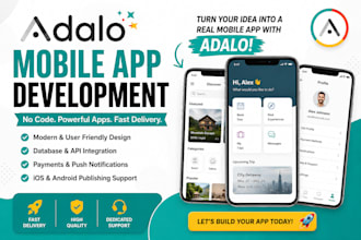 build adalo bubble io softr airtable glide saas mvp website mobile web app