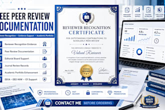 help secure peer review opportunities for eb1, eb2 niw  o1 visa