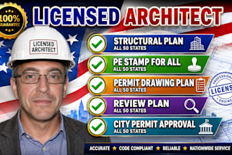 licensed architect, licensed engineer in wyoming wisconsin utah maryland hawaii