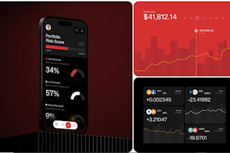 be your fintech mobile app, crypto wallet banking app, UI UX design developer