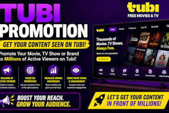 do organic tubi promotion increase tubi viewers and ranking boost tubi movie