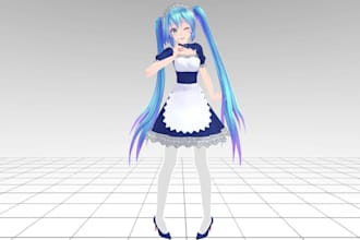 create, edit, fix or rigging any 3d model, including mmd, vrm and vrchat