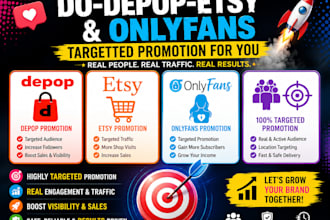 do fansly, patreon marketing etsy promotion onlyfans targetted promotion for you