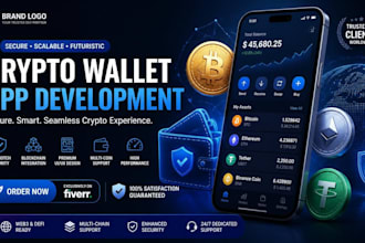 build crypto wallet app, blockchain wallet, defi wallet and web3 app