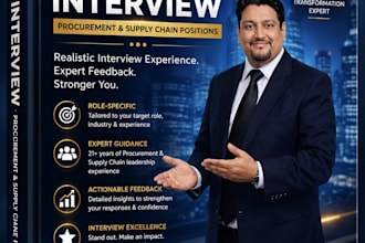 conduct a mock interview tailored for you to win job offers