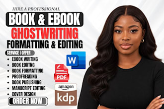 be your 100,000 words ebook writer amazon kindle book writer ebook ghostwriter