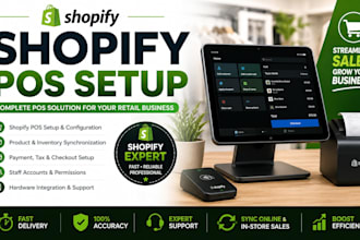 shopify pos, shopify pos setup, retail pos, pos integration