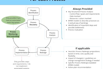 help you analyze and improve your business processes