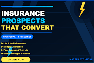 provide life insurance leads and health insurance leads