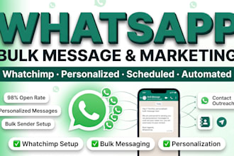 setup whatchimp whatsapp bulk message sender whatsapp campaign whatchimp blast