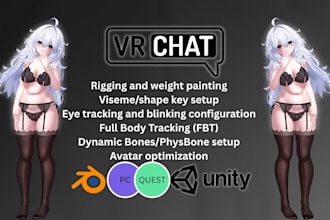 model and rig 3d anime vrchat avatar furry vrchat vroid nsfw vrc character model