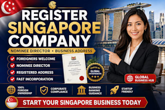 register singapore company with nominee director and address