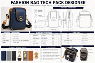 design bag tech pack crossbody bag backpack your first prototype sample in 7adys
