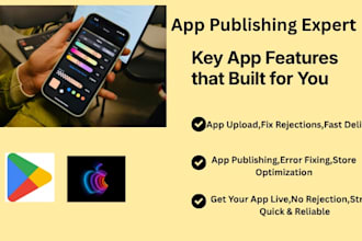 do mobile app publishing on play store and app store