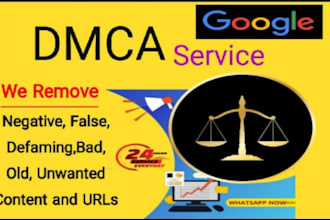 remove unwanted defaming negative bad articles news from google search from dmca