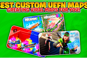 create a custom viral uefn maps for you