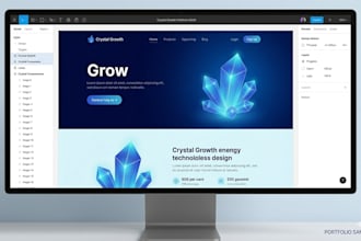 design premium web layouts and banners