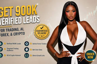 guarantee 900k USA recruits for affiliate link, MLM leads, referral link forex