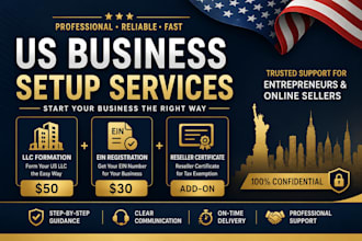 help form your US llc and get your ein number