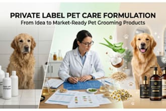 formulate custom pet care products for your private label brand formulation