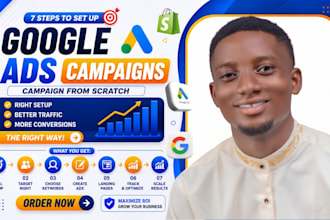 setup and manage google ads, ppc adwords campaign, bing ads or your ads manager