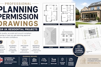 uk planning permission, drawings, house extensions, and loft conversions