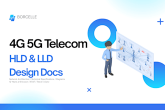 create hld and lld design documents for 4g 5g