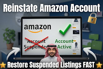 reinstate amazon account and restore amazon listing