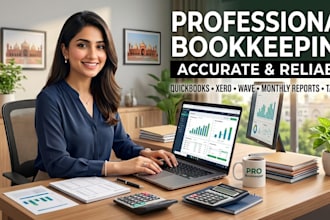 do expert bookkeeping and financial accounting in quickbooks online