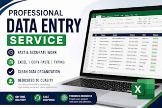 do accurate data entry, typing, and copy paste tasks