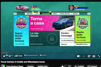 forza horizon 6 boost cr and wheelspins
