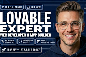 lovable ai lovable dev expert build fix lovable website, mvps fast ai developer