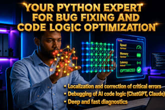 fix bugs and professionally optimize ai generated python code
