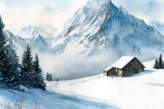 fantasy landscape and environment illustration