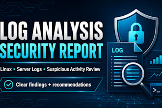 analyze logs and create a simple security report